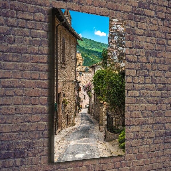 Canvas wall art Charming street