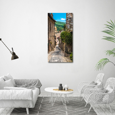 Canvas wall art Charming street