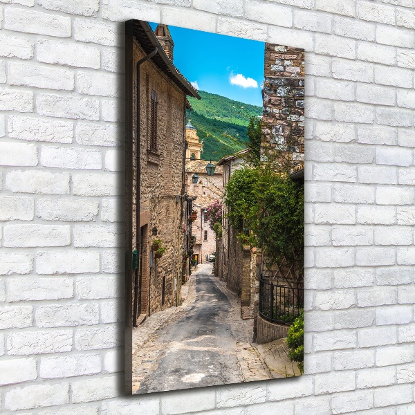 Canvas wall art Charming street