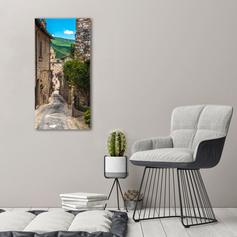 Canvas wall art Charming street