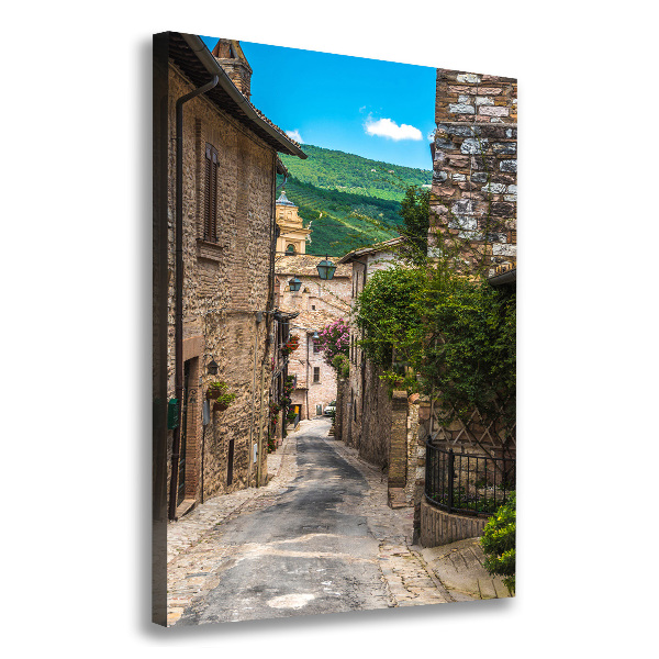 Canvas wall art Charming street