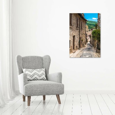 Canvas wall art Charming street