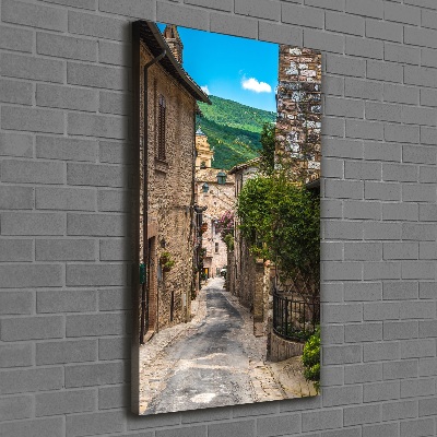 Canvas wall art Charming street