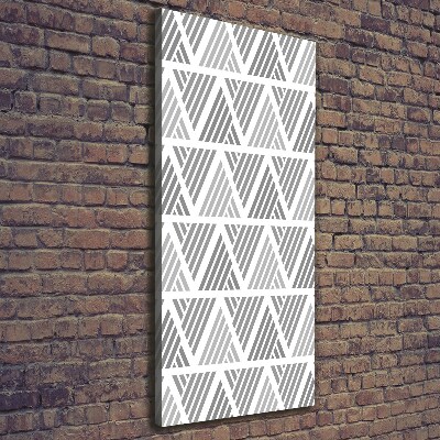 Large canvas wall art Geometric background