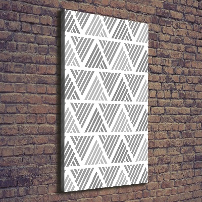 Large canvas wall art Geometric background