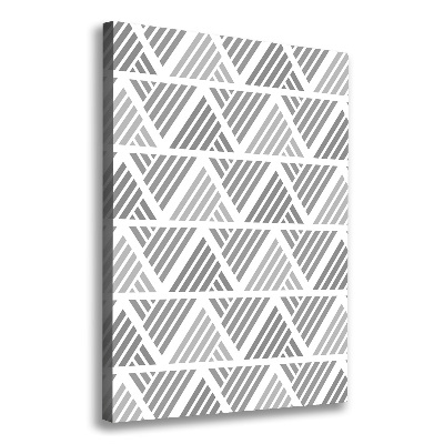 Large canvas wall art Geometric background