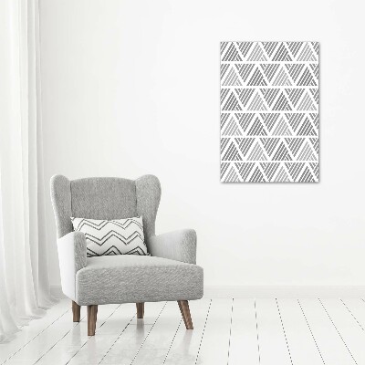 Large canvas wall art Geometric background