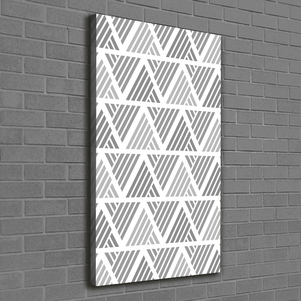 Large canvas wall art Geometric background