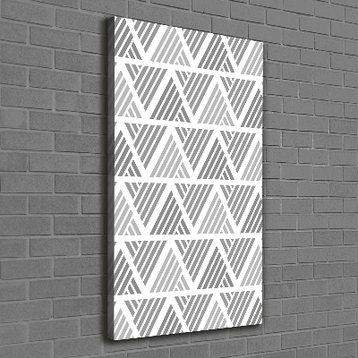 Large canvas wall art Geometric background