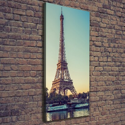 Large canvas wall art Eiffel Paris tower