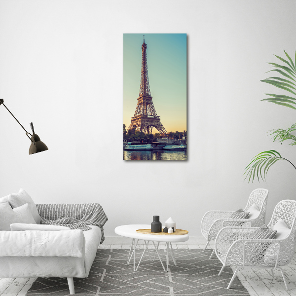 Large canvas wall art Eiffel Paris tower