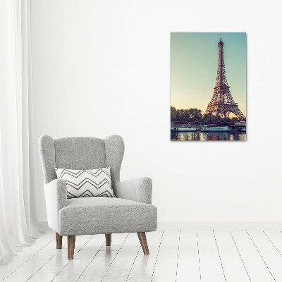 Large canvas wall art Eiffel Paris tower