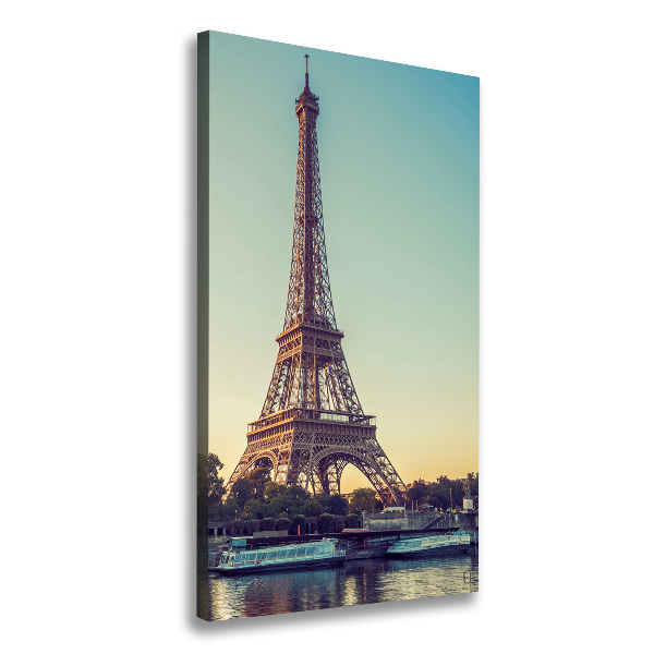 Large canvas wall art Eiffel Paris tower