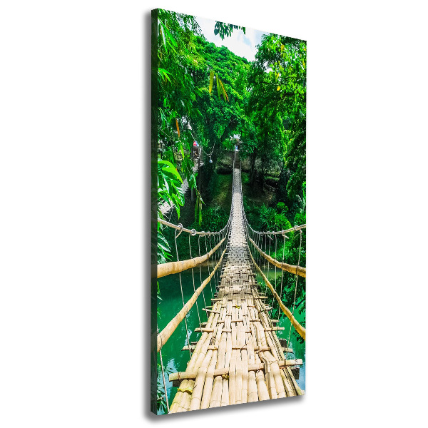 Wall art canvas Hanging bridge