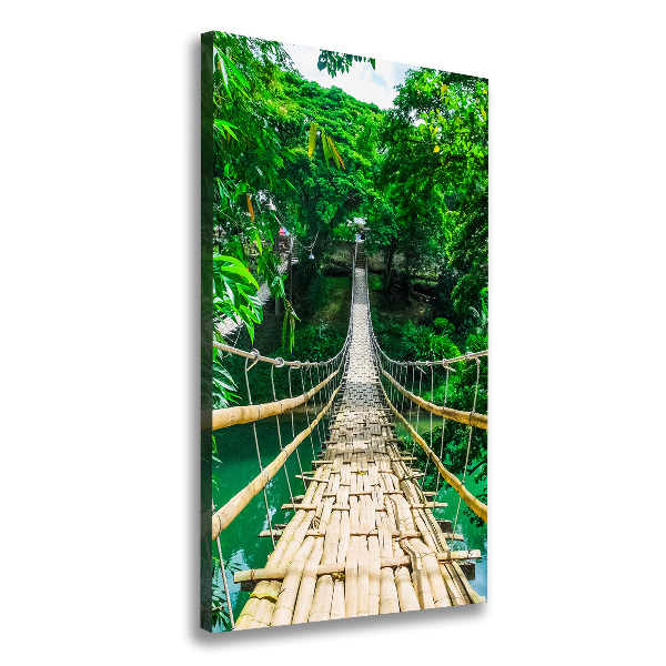 Wall art canvas Hanging bridge