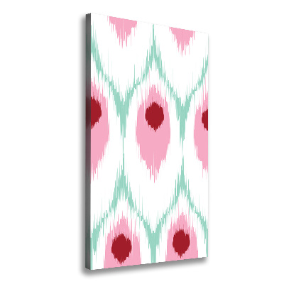 Wall art canvas large Pawi pattern