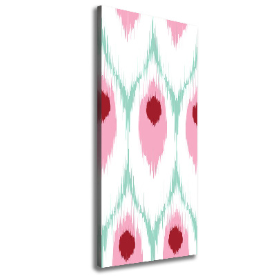 Wall art canvas large Pawi pattern