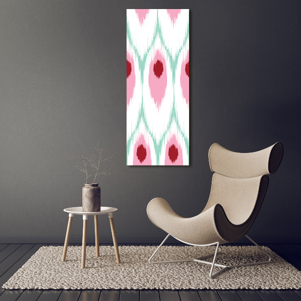 Wall art canvas large Pawi pattern