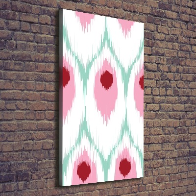 Wall art canvas large Pawi pattern