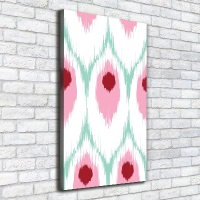 Wall art canvas large Pawi pattern