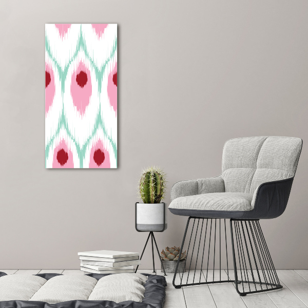 Wall art canvas large Pawi pattern