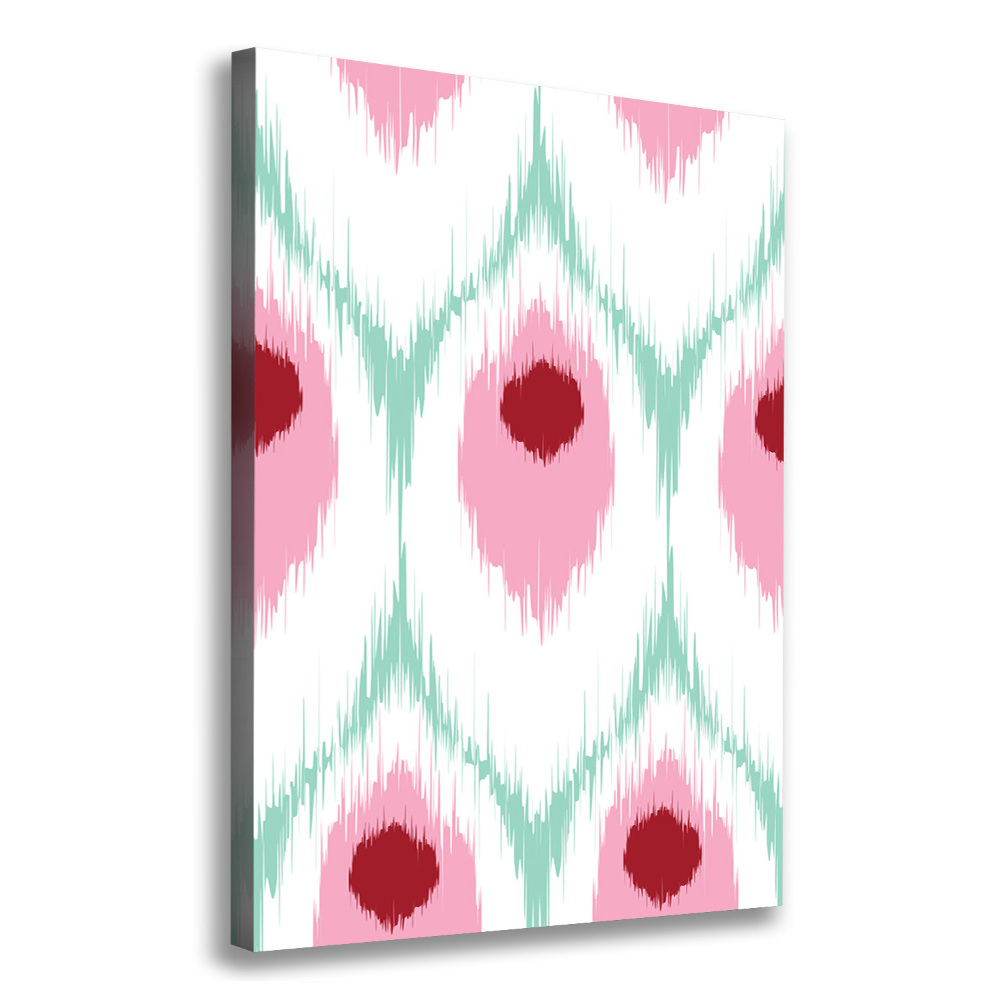 Wall art canvas large Pawi pattern