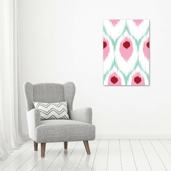 Wall art canvas large Pawi pattern