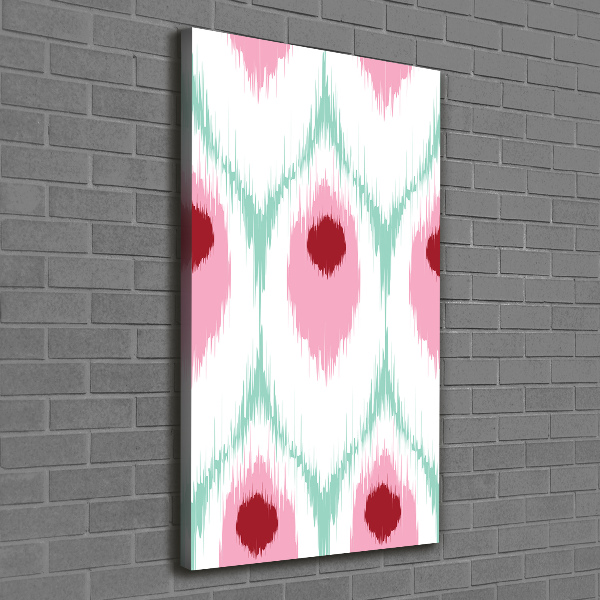 Wall art canvas large Pawi pattern