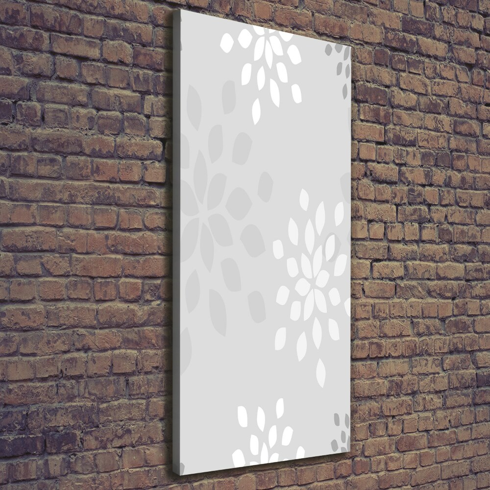 Picture canvas print Floral pattern