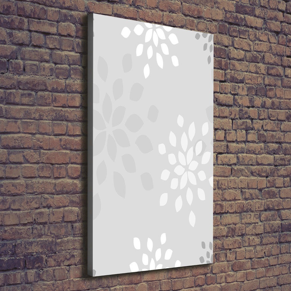 Picture canvas print Floral pattern