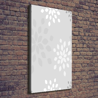 Picture canvas print Floral pattern