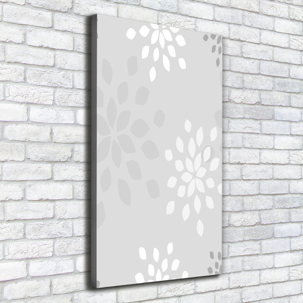 Picture canvas print Floral pattern