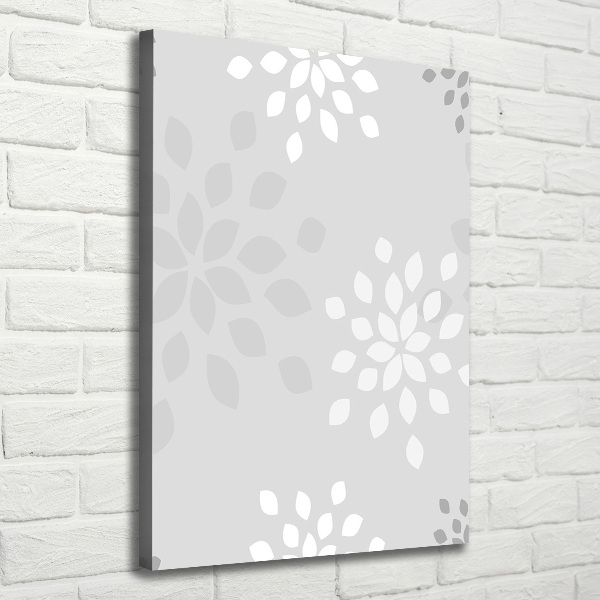 Picture canvas print Floral pattern