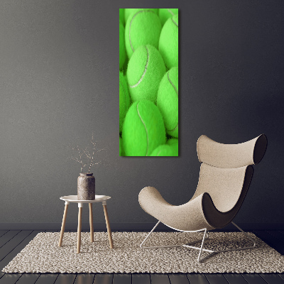 Canvas wall art Tennis balls