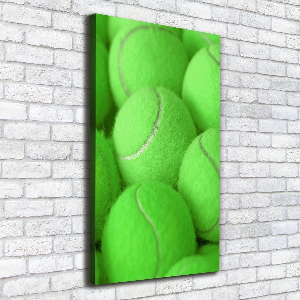 Canvas wall art Tennis balls