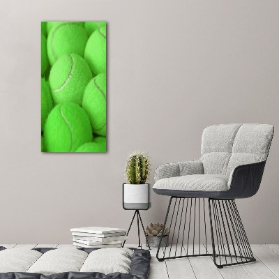 Canvas wall art Tennis balls