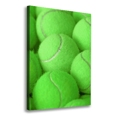 Canvas wall art Tennis balls