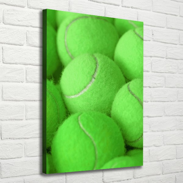 Canvas wall art Tennis balls