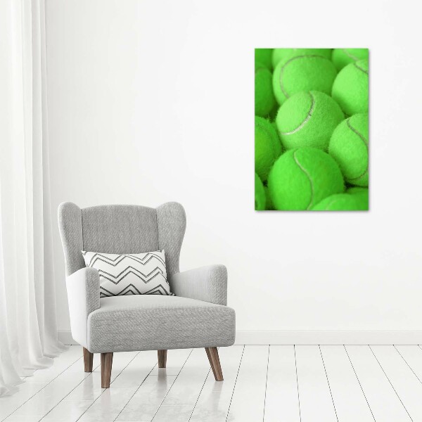 Canvas wall art Tennis balls