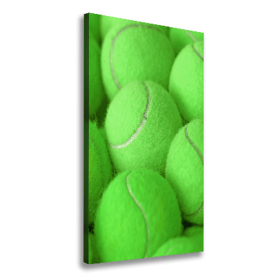 Canvas wall art Tennis balls