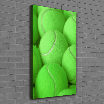 Canvas wall art Tennis balls