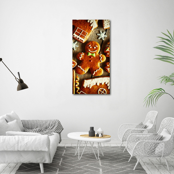 Canvas wall art Gingerbread cookies