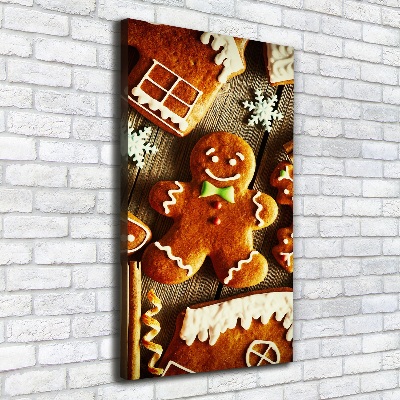 Canvas wall art Gingerbread cookies