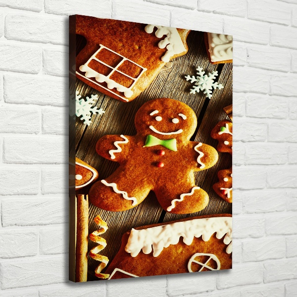 Canvas wall art Gingerbread cookies