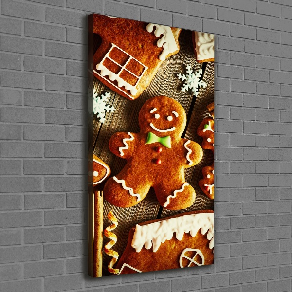 Canvas wall art Gingerbread cookies