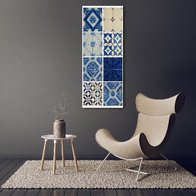 Canvas print Portuguese tiles