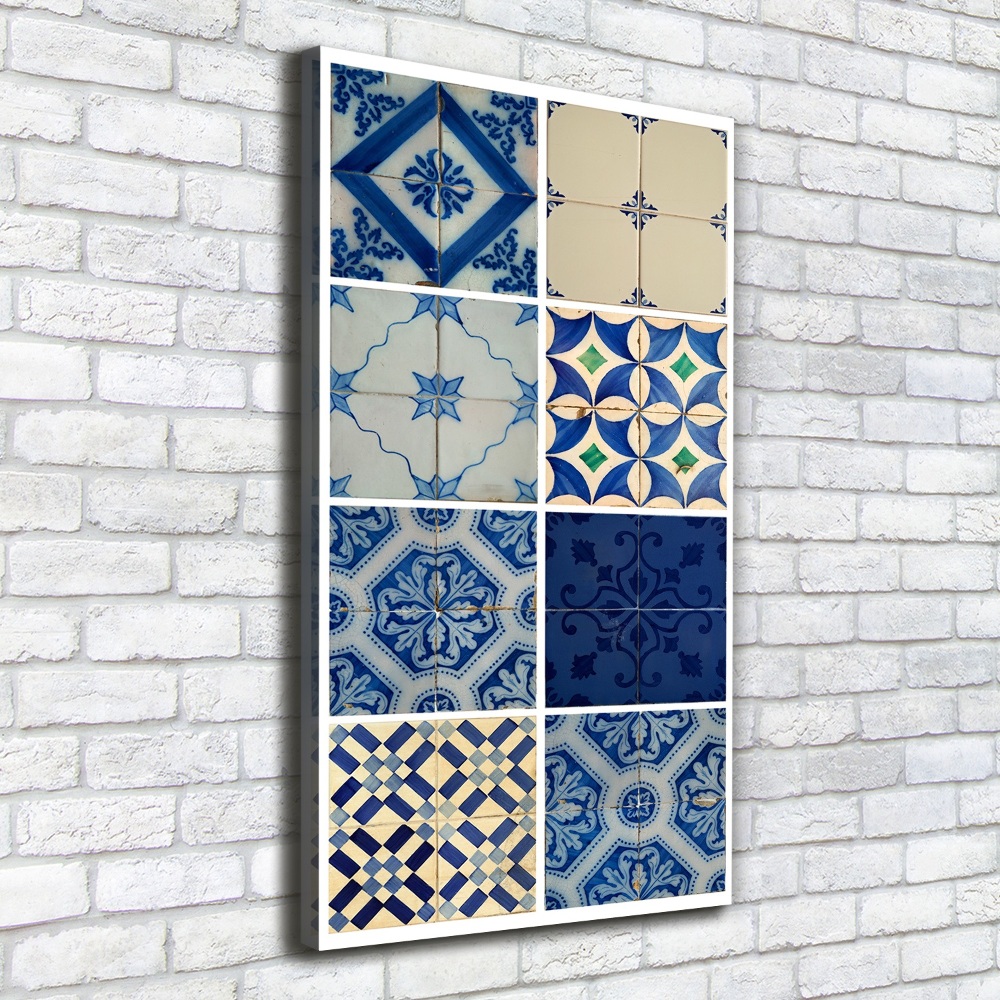 Canvas print Portuguese tiles