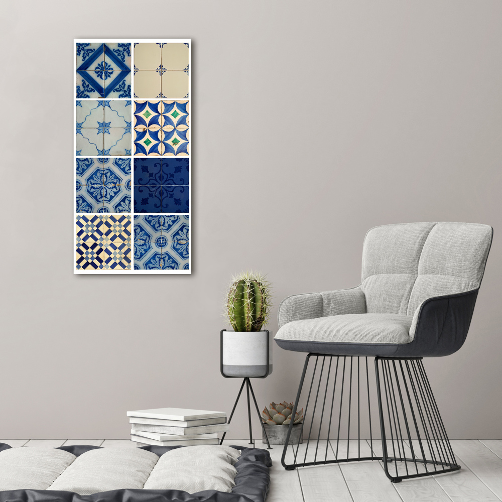 Canvas print Portuguese tiles