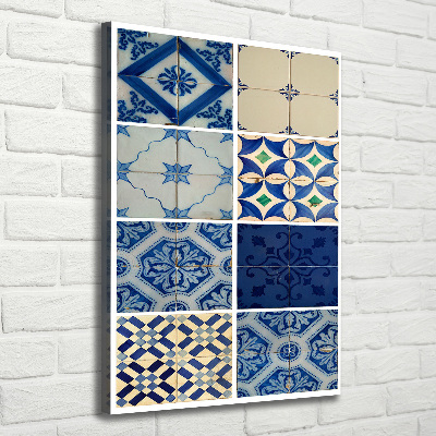 Canvas print Portuguese tiles