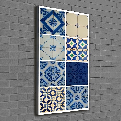 Canvas print Portuguese tiles